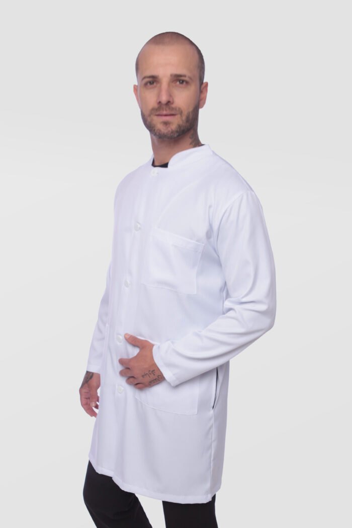 Jalecos Masculino Bali oxford branco capa